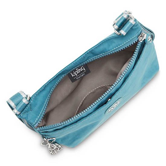 Kipling Emmylou Crossbodytassen Turquoise | BE 1108IL